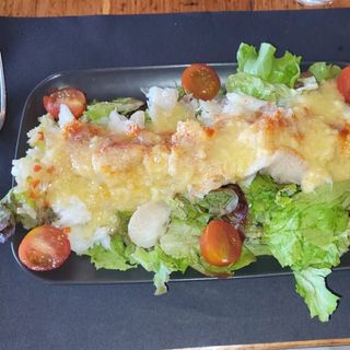 Ensalada De Bacalao Con Su Pil Pil