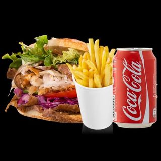 Menu kebab solo Carne