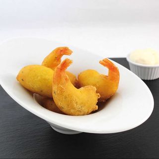 Gamba rebozada 6 un