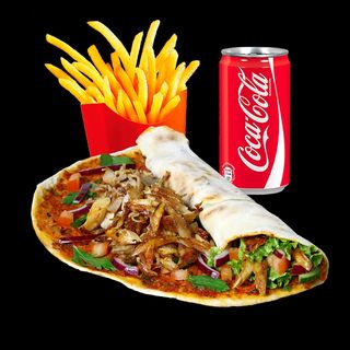 Menu pizza turca grande
