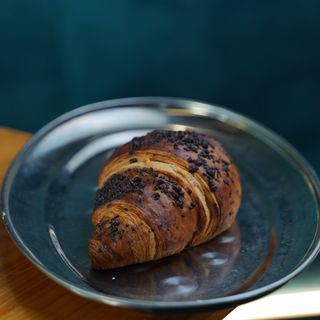 Croissant con crema de cacao