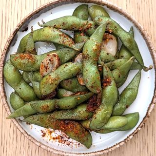 Spicy Grilled Edamame