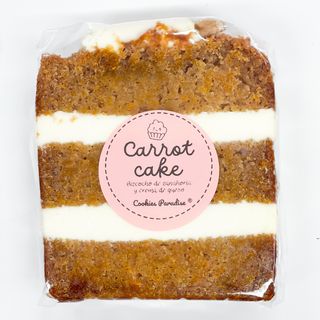 Bizcocho Carrot Cake Con Crema De Queso (Porción)