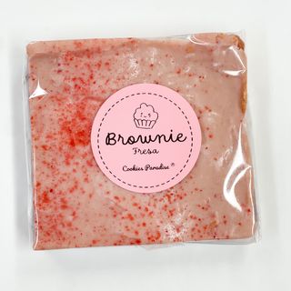 Brownie (Blondie) de Fresa