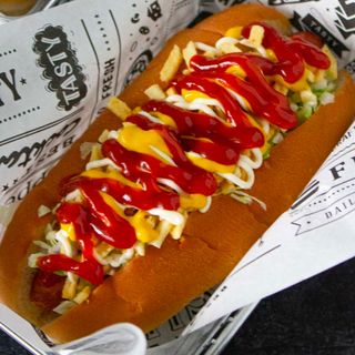 Hot Dog De Carne Mechada