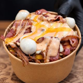 Salchipapa Con Carne