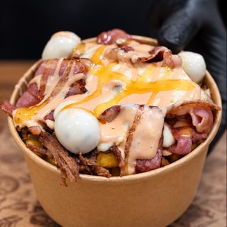 Salchipapa Con Pollo