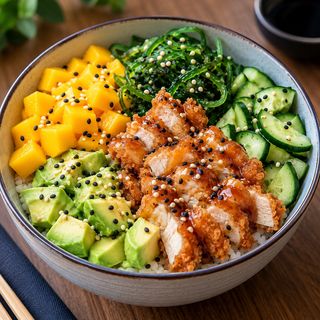 Poke de pollo