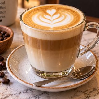 Café latte vanilla
