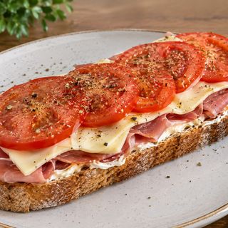 Tostada de jamón