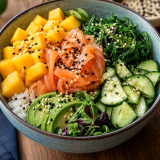 Poke de salmon