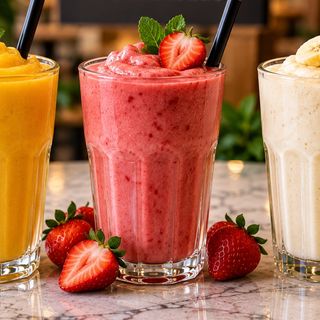 Smoothies de fresa