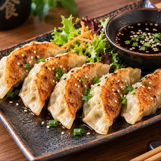 Gyozas de pollo