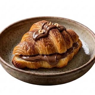 Croissant Relleno De Nutella