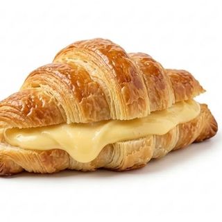 Croissant Relleno De Crema Pastelera