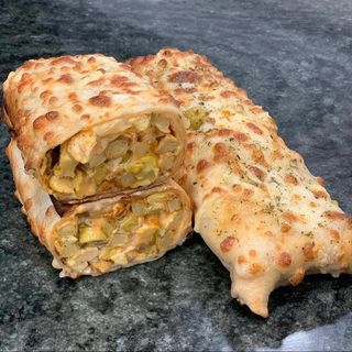 Taco de pollo gratinado XL
