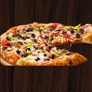 Pizza vegetal grande