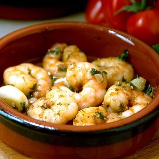Gambas al ajillo (8uni)