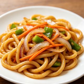 Udon frito con Verduras
