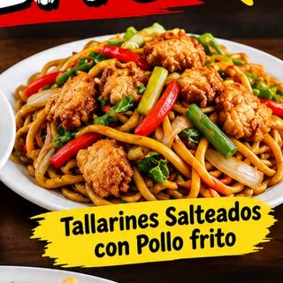 Tallarines Salteados
