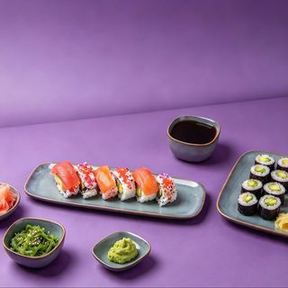 Menú del Día 1 — Maki Salmón