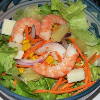Ensalada Con Gambas