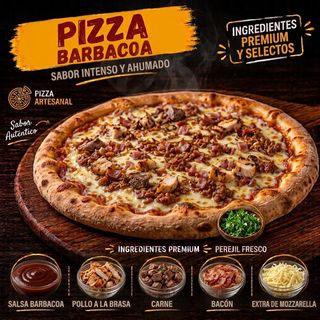 Pizza Barbacoa (Familiar)
