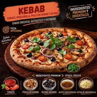 Pizza Kebab (Familiar)
