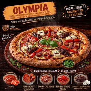 Pizza Olympia (Familiar)