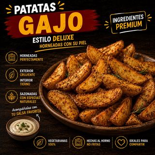 Patates Deluxe Amb Pell Al Forn