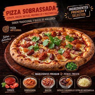 Pizza Sobrassada (Mediana)