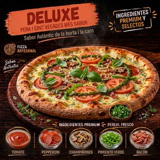Pizza Deluxe (Mediana)