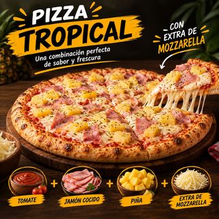 Pizza Tropical (Mediana)