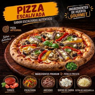 Pizza Escalivada (Mediana)