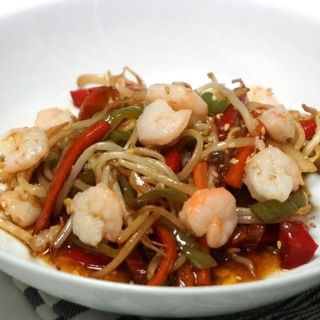 Chop Suey De Gambas