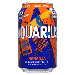 AQUARIUS NARANJA LATA