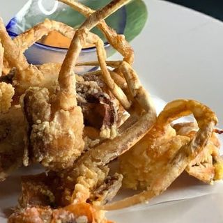 Tempura De Cangrejo De Concha Blanda