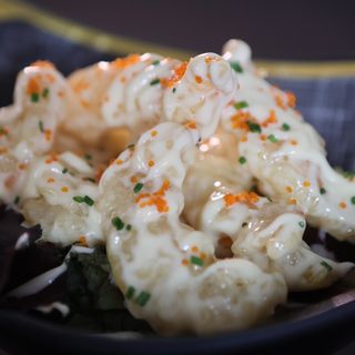 Gambón en tempura