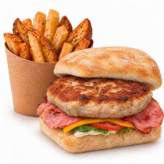 Hamburguesa Pollo Corral