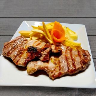 Cuello De Cerdo A La Brasa