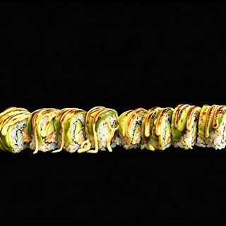 55. Uramaki con Aguacate