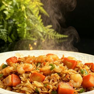 122. Arroz Frito Con Marisco