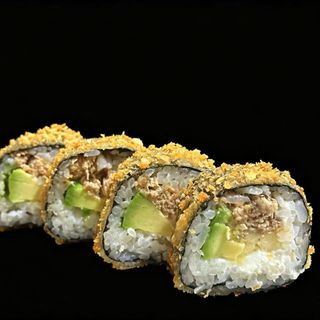 50.Tempura Futomaki Salmón Salteado (8 Pzas.)