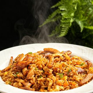 123. Arroz Frito Con Pollo