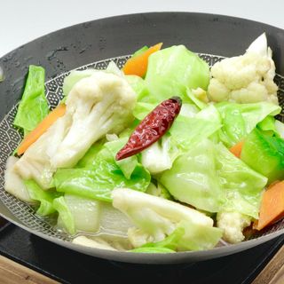 Vegetal Con Picante Al Wok