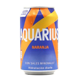 Aquarius Naranja Lata 330ml