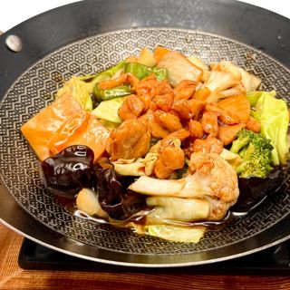 Pollo con Picante Al Wok