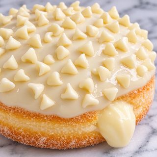 Bomba de chocolate blanco