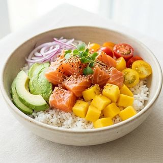 Poke De Salmón
