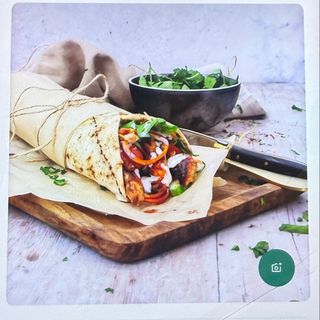 96.Rollo De Carne Con Salsa